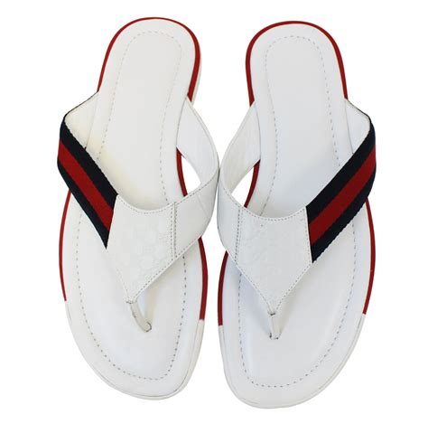 black or white gucci flip flops|white Gucci Flip Flops cheap.